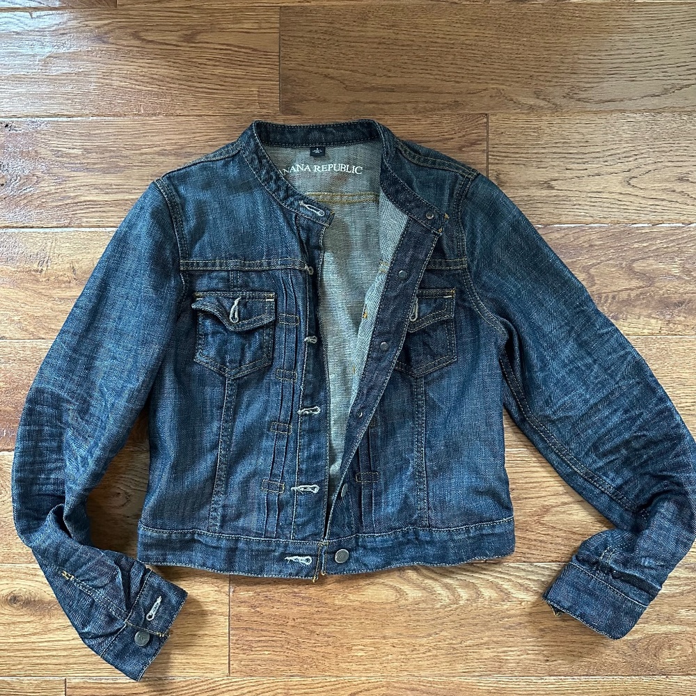 Banana Republic Jean Jacket, Women's Small